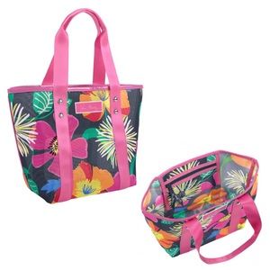 Vera Bradley Small Mesh Tote Jazzy Blooms NWT